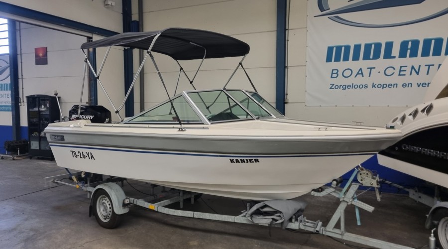 Beekman Coral 490 met Mercury 90pk FourStroke en trailer