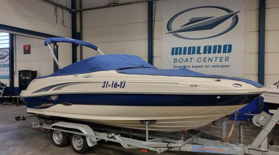 Prachtige Sea Ray 200 Sundeck op LPG en benzine