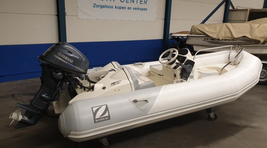 Zodiac Yachtline 380 DL met nieuwe Yamaha F20GEPL