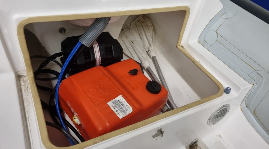 Nimarine MX450 RIB uit 2021 met Suzuki DF40A en trailer