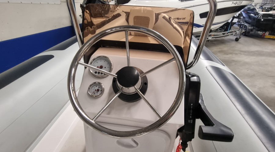Nimarine MX450 RIB uit 2021 met Suzuki DF40A en trailer